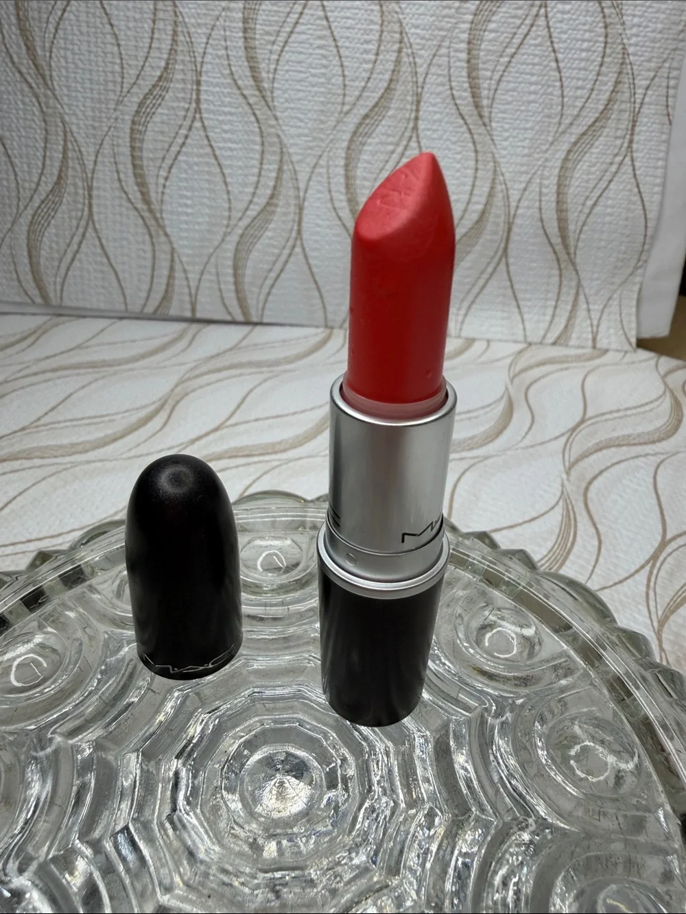 MAC Cosmetics Frost Lipstick — A32 Costa Chic